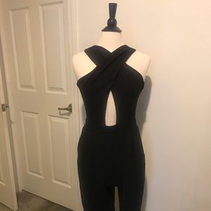 Sexy black jumpsuit